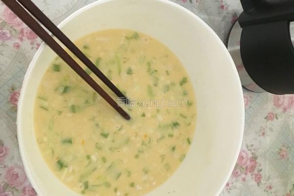 香葱鸡蛋饼的做法图解5