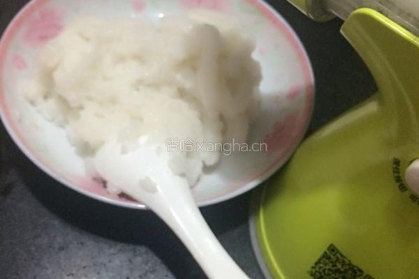 哈密瓜饭团的做法图解4