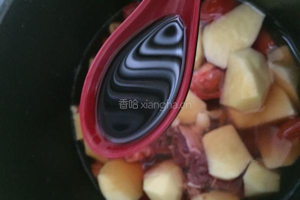 咖喱土豆牛腩汤的做法图解4