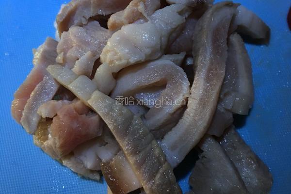 豆角炒肉的做法图解2