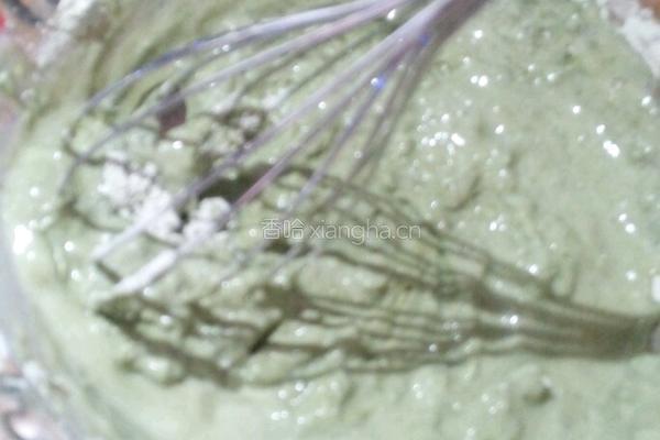 抹茶蛋糕的做法图解2