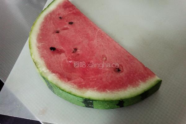 爱心小西瓜的做法图解1