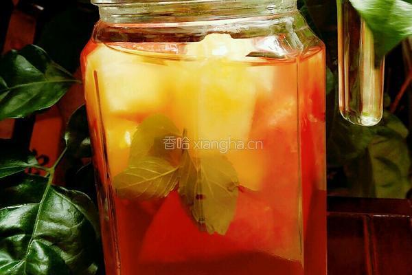 薄荷水果蜜的做法图解8