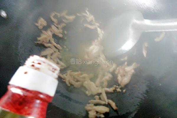 彩椒肉丝千张卷的做法图解4