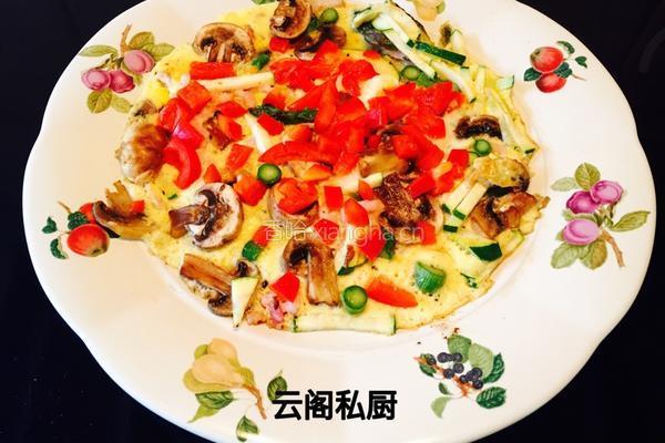 百变时蔬蛋饼的做法图解9