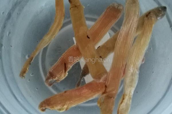 干沙虫瘦肉粥的做法图解1