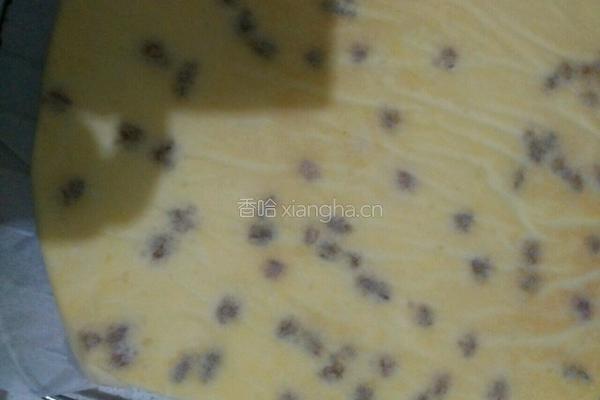葡萄干蛋糕卷的做法图解9