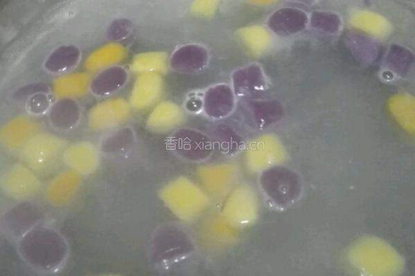 牛奶芋圆西米露的做法图解8