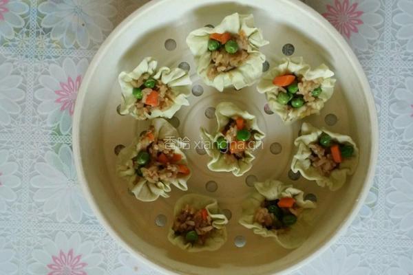 羊肉烧麦的做法图解3