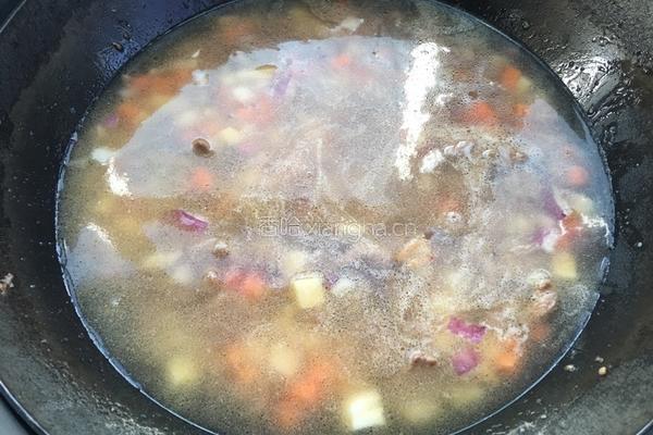 咖喱牛肉盖浇饭的做法图解6