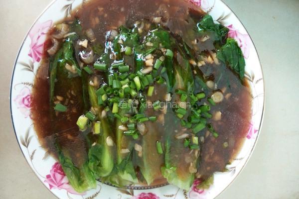 蚝油生菜的做法图解6
