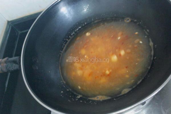 红油辣椒豆瓣酱鸡蛋蛋汤的做法图解7