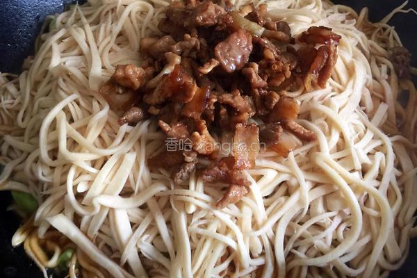 豆角焖面的做法图解11