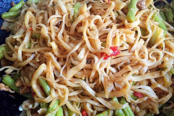 豆角焖面的做法图解13