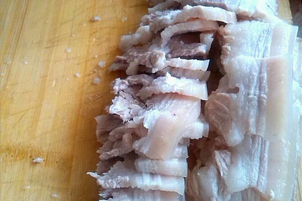 豆豉双椒炒五花肉的做法图解2
