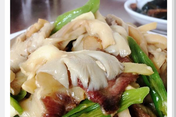 平菇炒肉的做法图解6