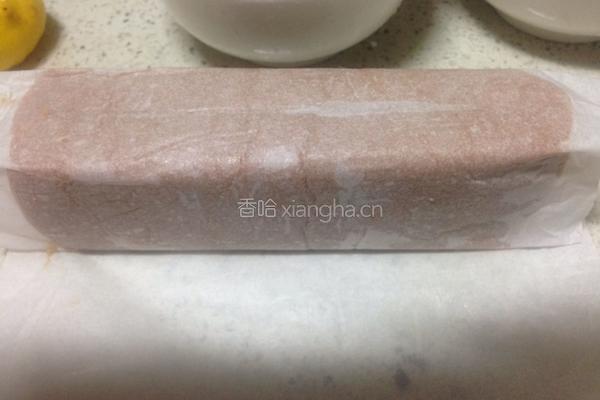 红豆沙饼干的做法图解3