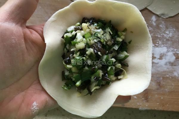 卷心菜素馅饼的做法图解12