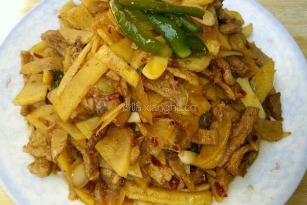 土豆炒肉的做法图解6