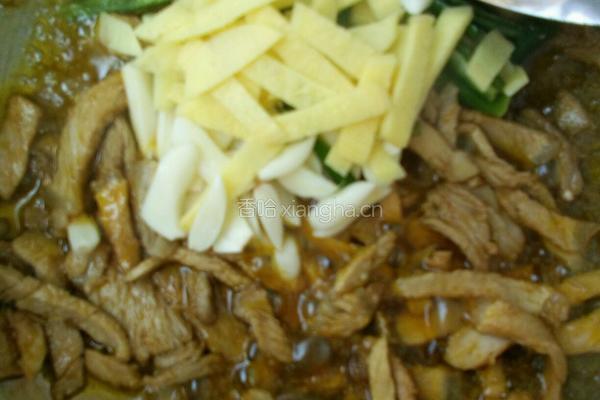 土豆炒肉的做法图解4