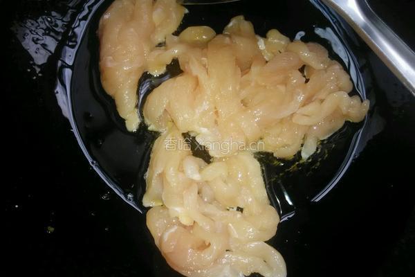 彩椒炒肉丝的做法图解3