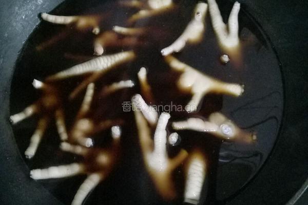卤鸡爪的做法图解3