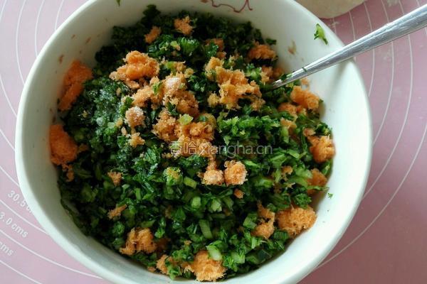 猪肉小白菜彩色水饺的做法图解5