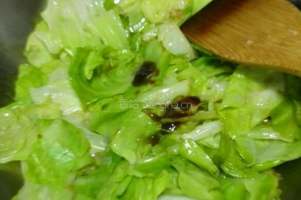 酸辣卷心菜的做法图解6