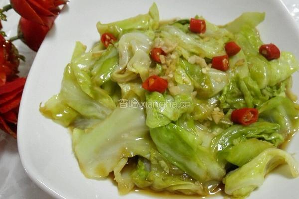 酸辣卷心菜的做法图解8