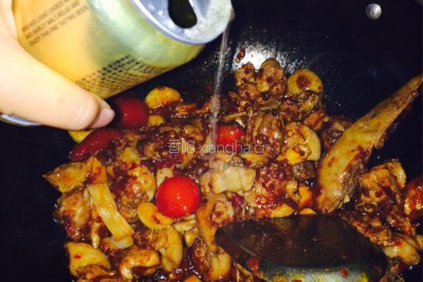 魔芋烧啤酒鸭的做法图解12
