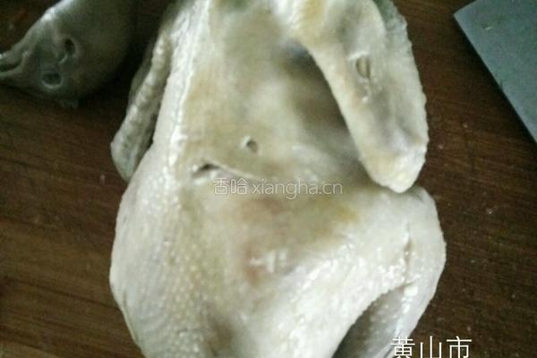 凉拌嫩仔鸡的做法图解1