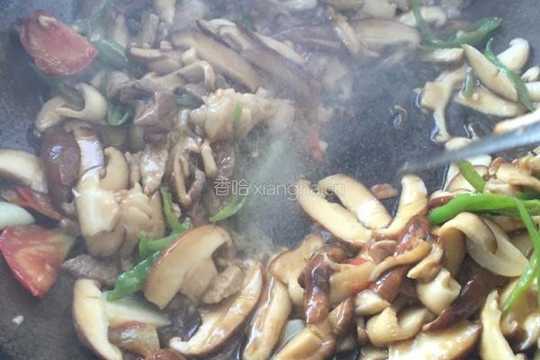 香菇滑肉片的做法图解4