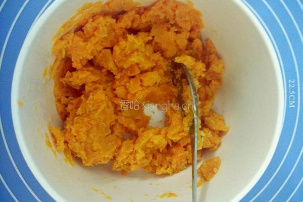 芝麻馅红薯饼的做法图解3