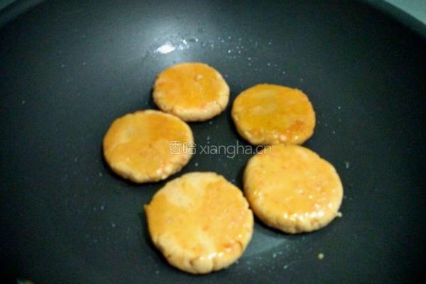 芝麻馅红薯饼的做法图解9