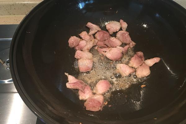 肉片炒秋葵的做法图解6