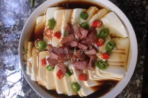 凉拌豆腐的做法图解4
