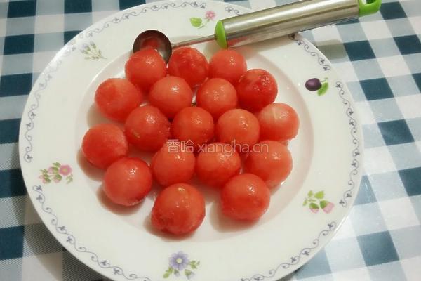 西瓜球拼盘的做法图解6