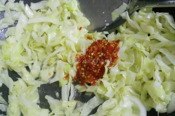 剁椒卷心菜的做法图解8