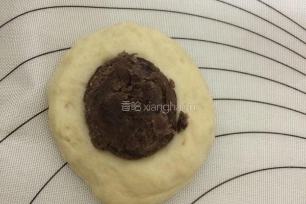 豆沙面包卷的做法图解4