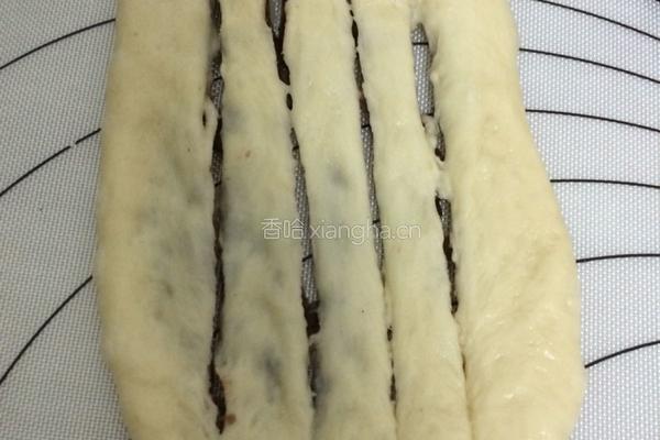 豆沙面包卷的做法图解6