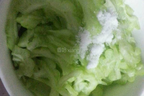苦瓜煎蛋的做法图解3