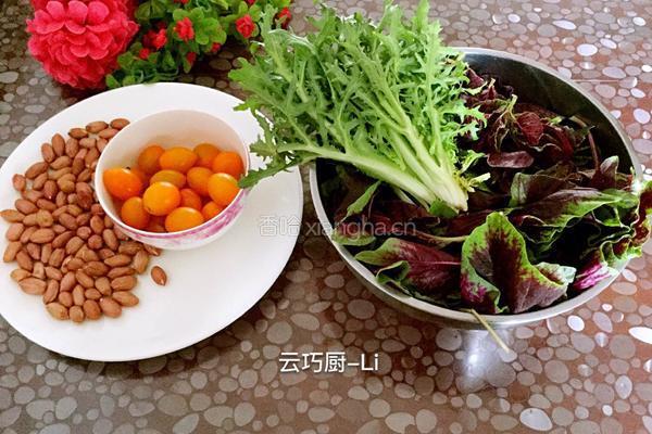 圣女果苋菜一口香的做法图解1