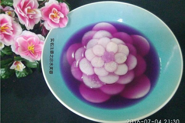 酸爽白萝卜(出水芙蓉)