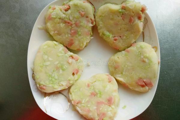 卷心菜土豆饼的做法图解6