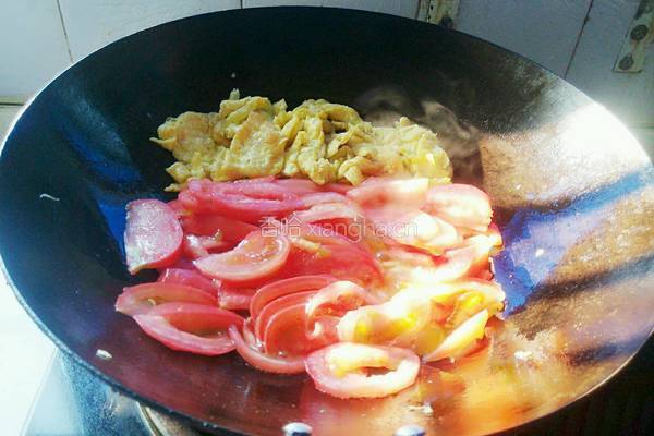 番茄炒鸡蛋（花样版本）的做法图解7