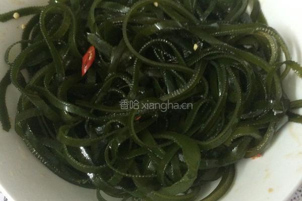 凉拌海带的做法图解4