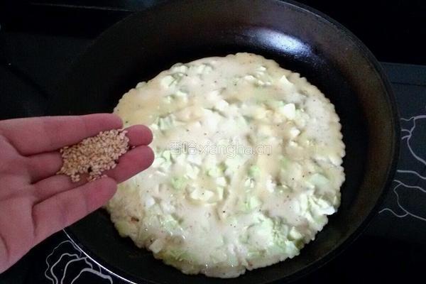 蔬菜鸡蛋早餐饼的做法图解8