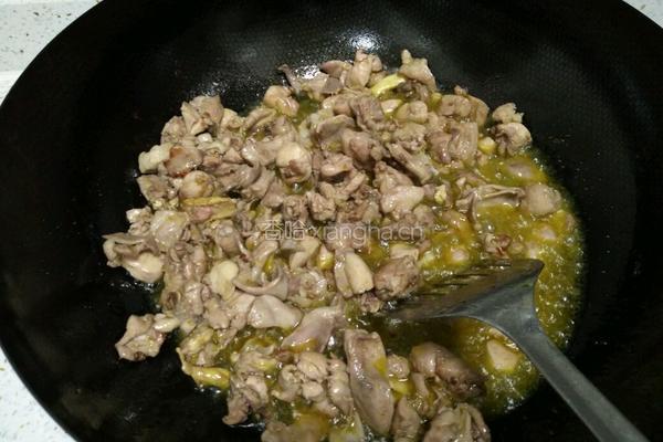 干煸兔肉的做法图解4