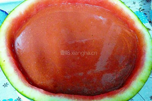 西瓜果冻的做法图解11