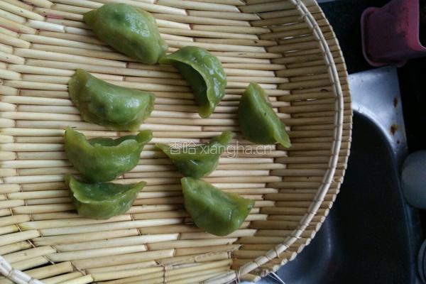翡翠蒸饺的做法图解13